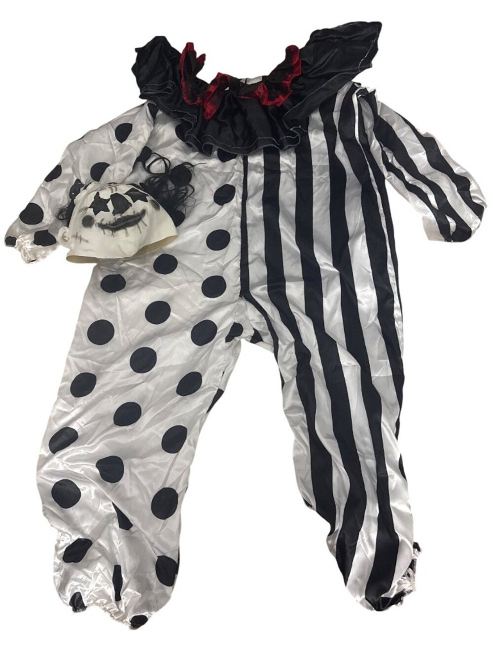 Halloween Clown Costume Mask One Size
